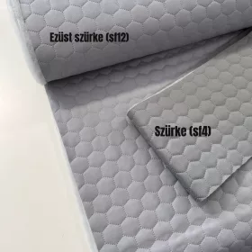   Steppelt vízlepergető (flízzel bélelt) anyag: Ezüst szürke (#silver01)