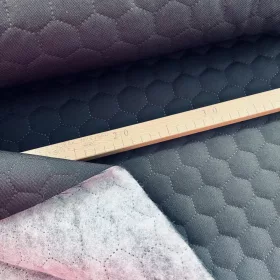 Steppelt vízlepergető (flízzel bélelt) anyag: Fekete