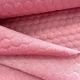 Steppelt vízlepergető (flízzel bélelt) anyag: Rózsaszín