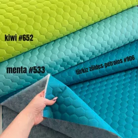   Steppelt vízlepergető (flízzel bélelt) anyag: Kiwi (#652)