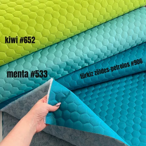 Steppelt vízlepergető (flízzel bélelt) anyag: Kiwi (#652)