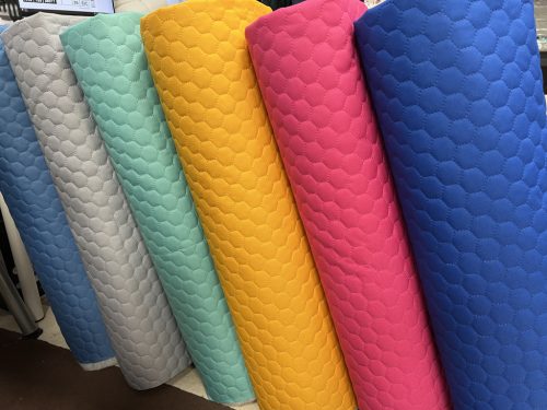 Steppelt vízlepergető (flízzel bélelt) anyag: Farmerkék (#15)