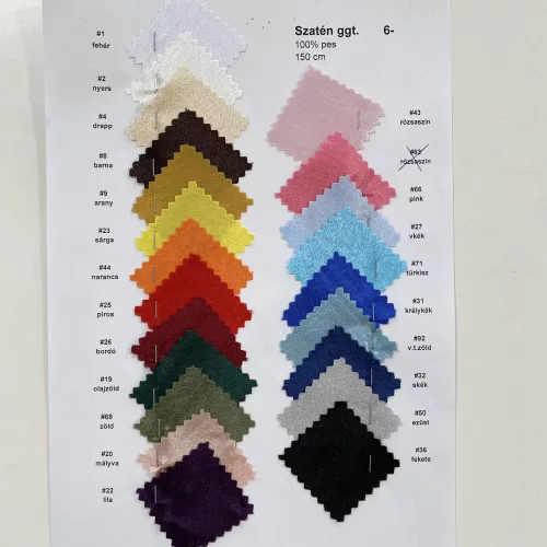 Arany szatén (#9ggt)