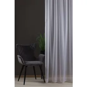   Félorganza fényáteresztő függöny 300 cm ólomzsinóros: Fehér (01)