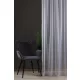 Félorganza fényáteresztő függöny 300 cm ólomzsinóros: Fehér (01)