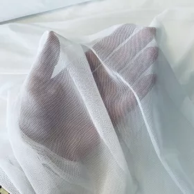   KIÁRUSÍTÁS: Fehér elasztikus táncruha (testháló) anyag