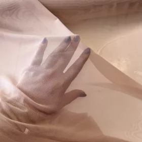   Bőrszínű (testszínű) elasztikus táncruha (testháló) anyag V2 (GL)