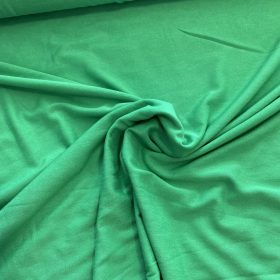   AKI KAPJA, MARJA: Zöld elasztikus viszkóz jersey Oeko-Tex I. (#15)