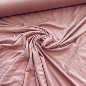   AKI KAPJA, MARJA: Púder rózsaszín elasztikus viszkóz jersey Oeko-Tex I. (#4)