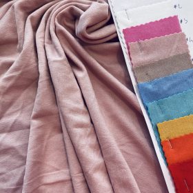   AKI KAPJA, MARJA: Púder rózsaszín elasztikus viszkóz jersey Oeko-Tex I. (#4)