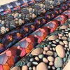 0,37 m EGYBEN KÉRHETŐ Vízálló digitálisan nyomott erős canvas textil: Rózsaszín-kék-narancsos üvegek