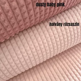 Dombor mintás wellsoft: Halvány rózsaszín